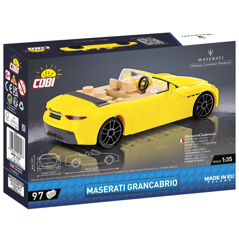 COBI Fahrzeuge Maserati GranCabrio