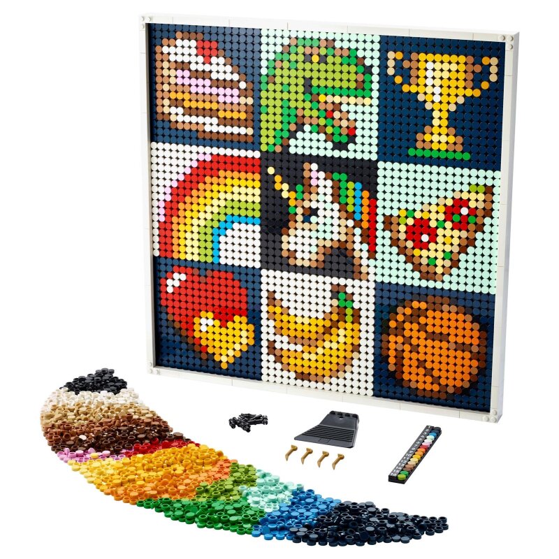 LEGO Icons Gemeinsames Kunstprojekt