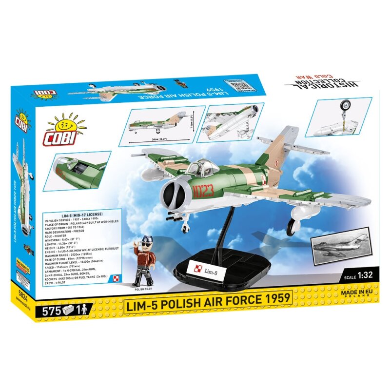 COBI Historical Collection WWII LIM-5 Polish Air Force 1959