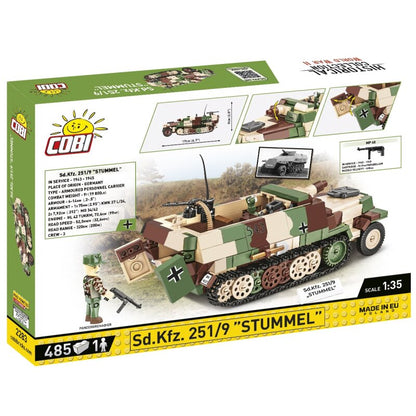 COBI Historical Collection SD.KFZ.251/9 Halftruck Stummel