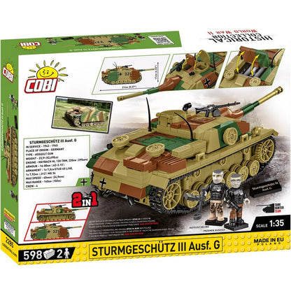 COBI Historical Collection WWll Sturmgeschütz III AUSF.G EXECUTIVE