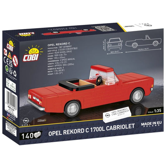 COBI Fahrzeuge Opel Rekord C 1700 L Cabriolet