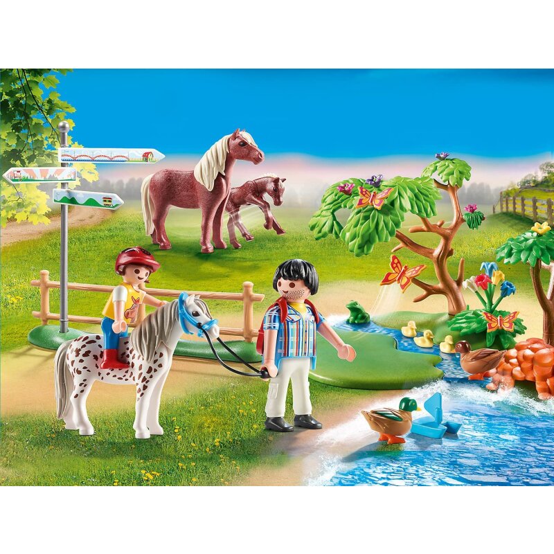 Playmobil Country Fröhlicher Ponyausflug