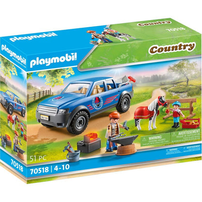 Playmobil Country Mobiler Hufschmied