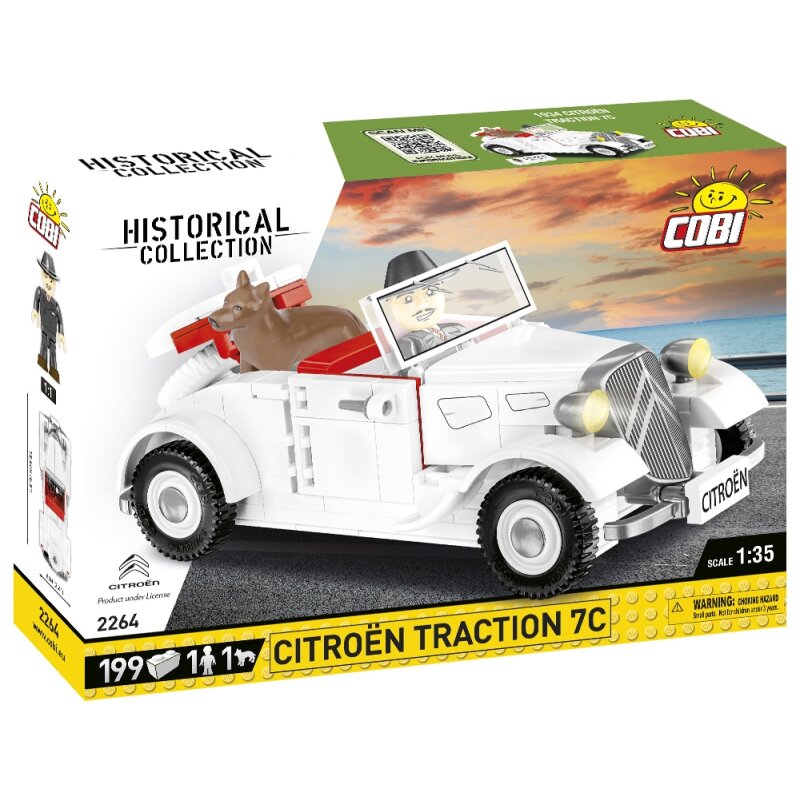 COBI Historical Collection 1934 Citroen Traction 7c