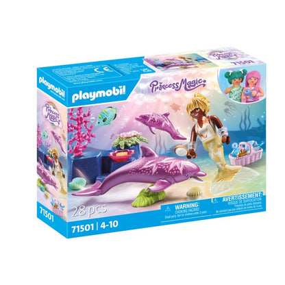 Playmobil Princess Magic Meerjungfrau mit Delfinen