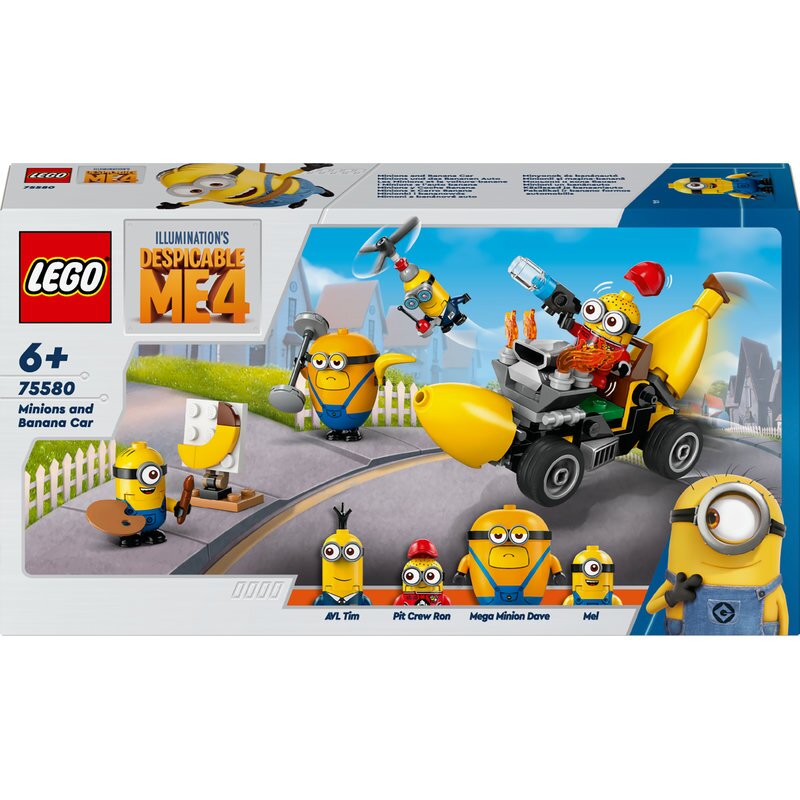 LEGO Minions und das Bananen Auto