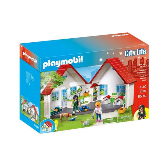 Playmobil City Life Tragbare Zoohandlung