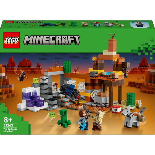 LEGO Minecraft Die Mine in den Badlands