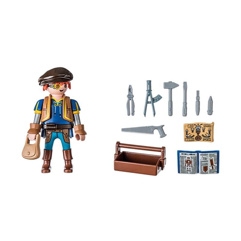 Playmobil Novelmore Dario mit Werkzeug