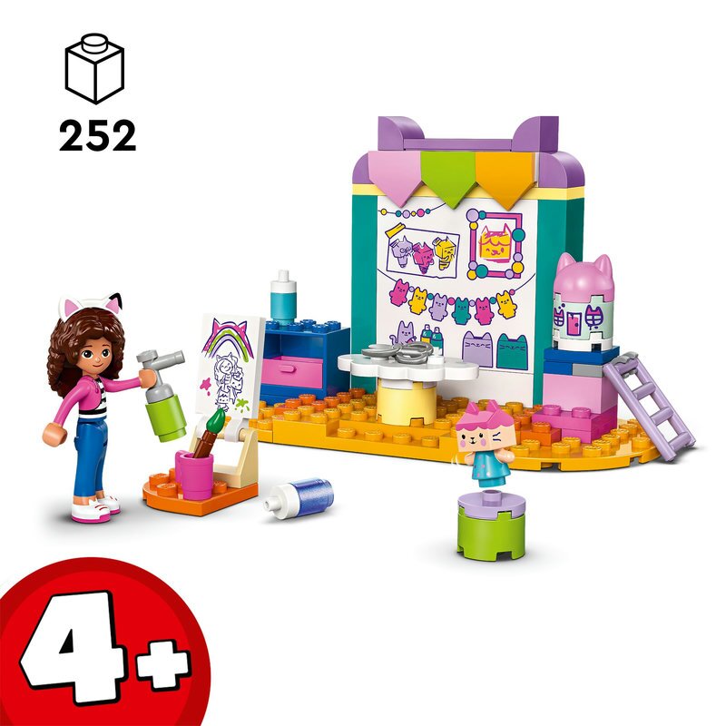 LEGO Gabbys Dollhouse Bastelspaß mit Baby Box