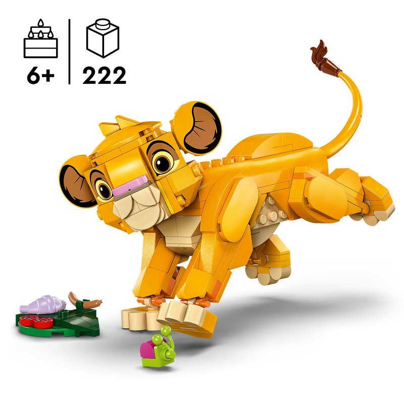 LEGO Disney Simba, das Löwenjunge des Königs