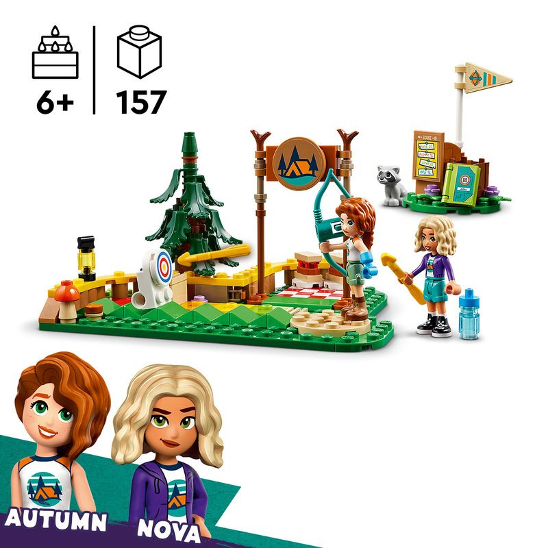 LEGO Friends Bogenschießen im Abenteuercamp