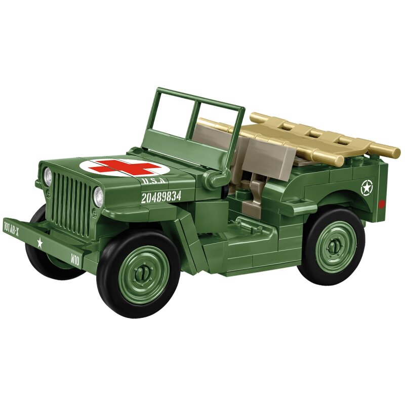 COBI Historical Collection WWII Medical Willys MB