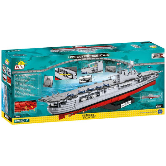 COBI Historical Collection WWll USS Enterprise Flugzeugträger 2510 Teile