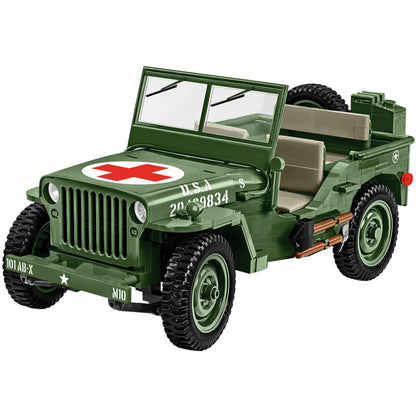 COBI Historical Collection WWll Willys MB  Medical scale 1:12