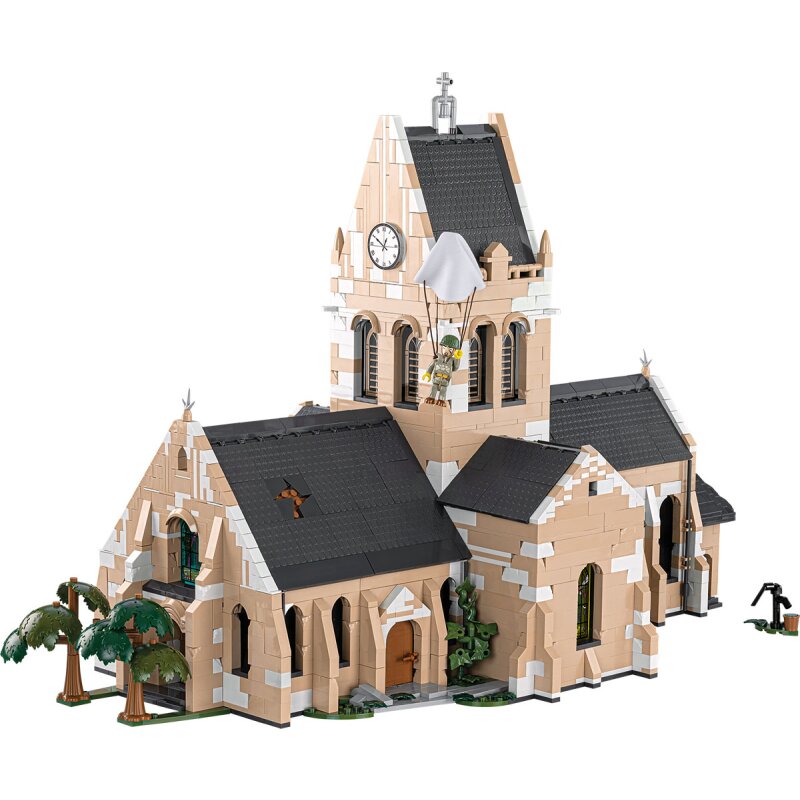 COBI Historical Collection WWII Church Sainte-Mère-Eglise June 6, 1944   D-Day