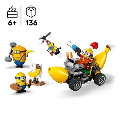 LEGO Minions und das Bananen Auto