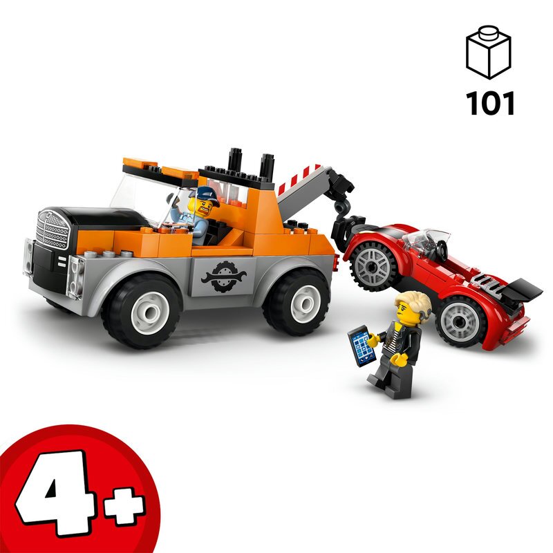 LEGO City Abschleppwagen mit Sportauto