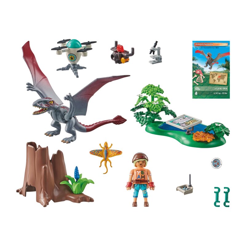 Playmobil Dinos Beobachtungsstation für Dimorphodon