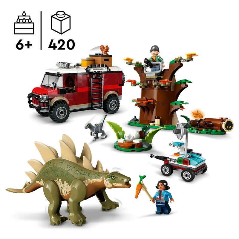 LEGO Jurassic World Dinosaurier-Missionen: Entdeckung des Stegosaurus