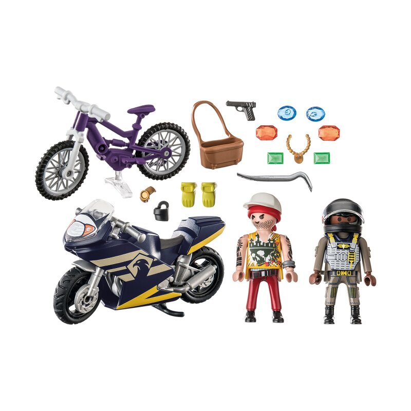 Playmobil City Action Starter Pack SEK und Juwelendieb