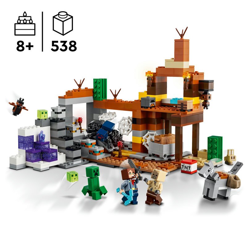 LEGO Minecraft Die Mine in den Badlands