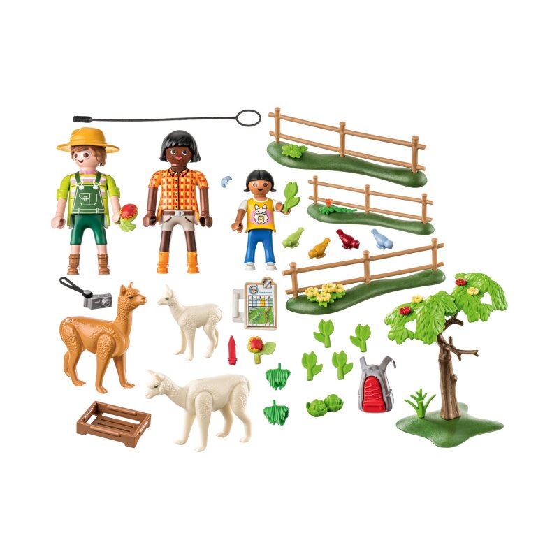 Playmobil Country Alpaka-Wanderung