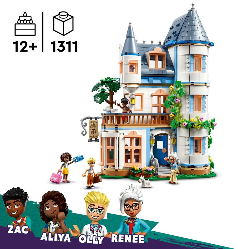 LEGO Friends Burg mit Ferienunterkunft