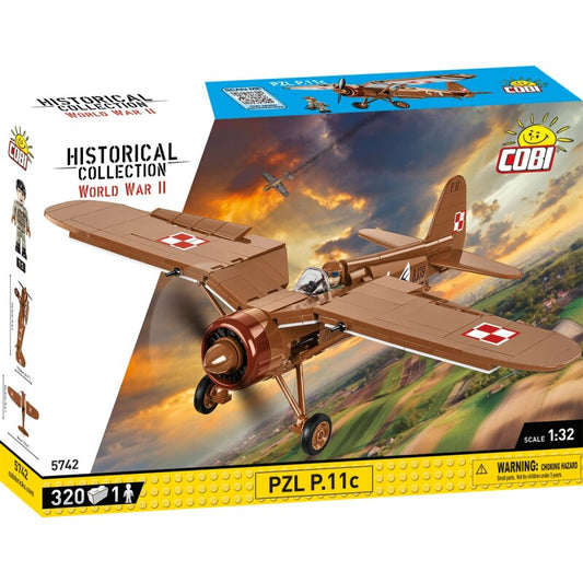 COBI Historical Collection WWII PZL P-11c