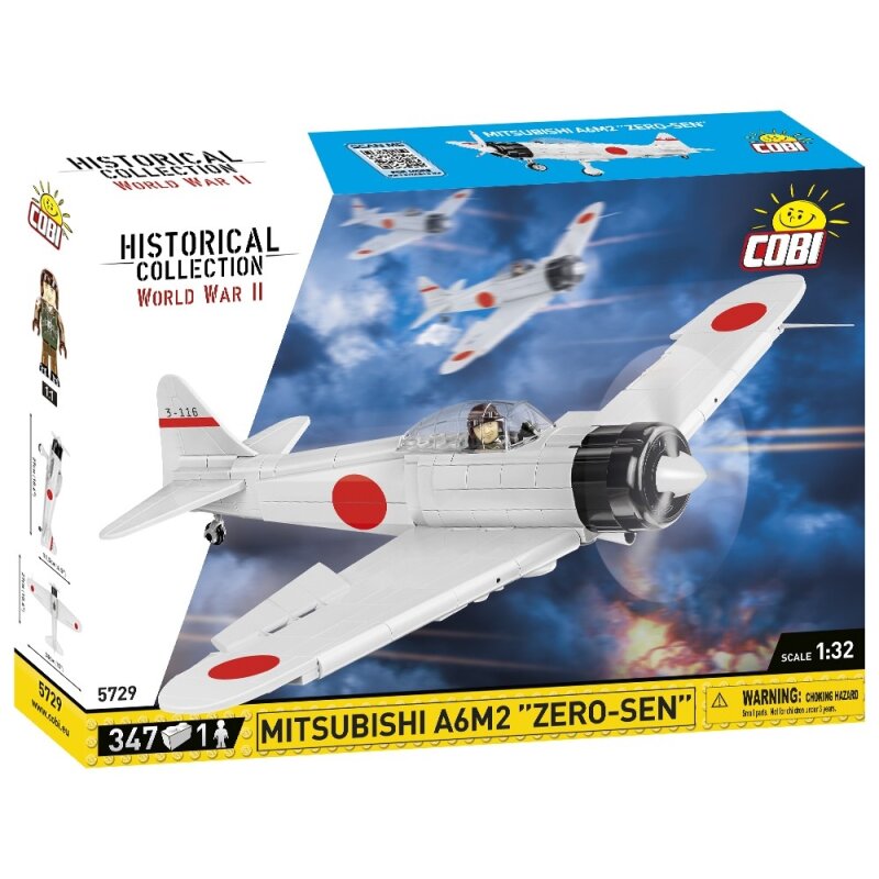 COBI Historical Collection WWII Mitsubishi A6M2 Zero-Sen