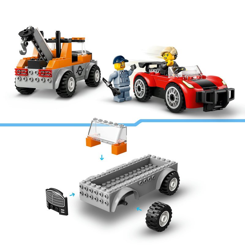 LEGO City Abschleppwagen mit Sportauto