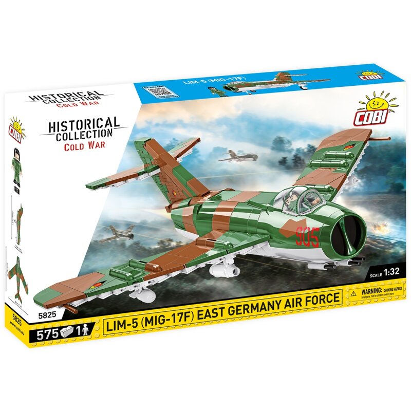 COBI Historical Collection WWII LIM-5 (MIG-17F) East Germany Air Force