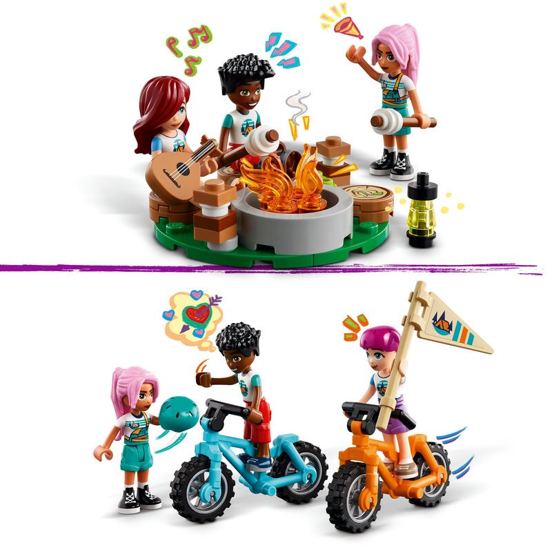 LEGO Friends Gemütliche Hütten im Abenteuercamp