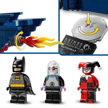 LEGO DC Batman im Batmobil vs. Harley Quinn und Mr. Freeze