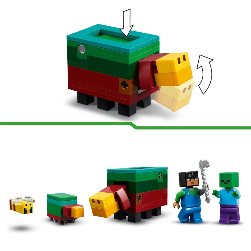 LEGO Minecraft Der Kirschblütengarten