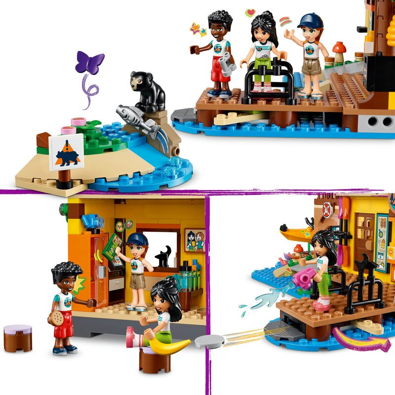 LEGO Friends Abenteuercamp mit Kayak