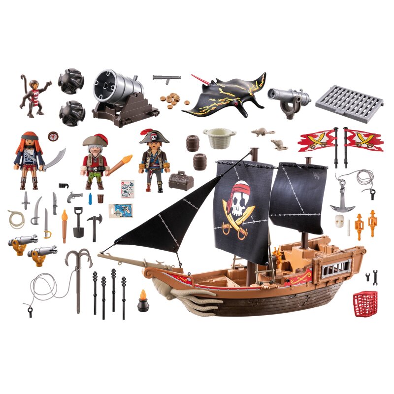 Playmobil Pirates Großes Piratenschiff