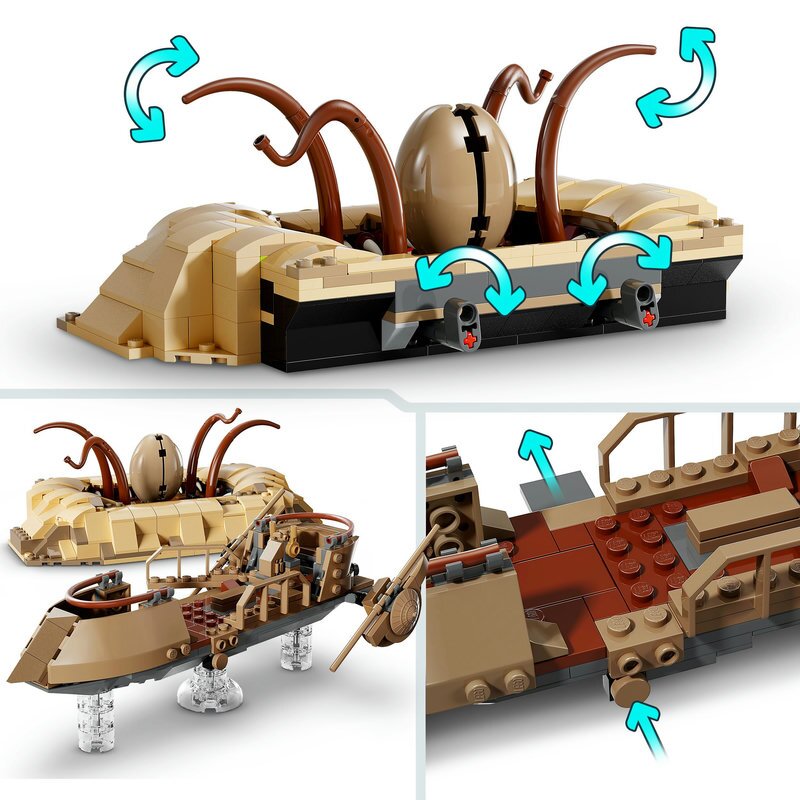 LEGO Star Wars Wüsten-Skiff und Sarlacc-Grube