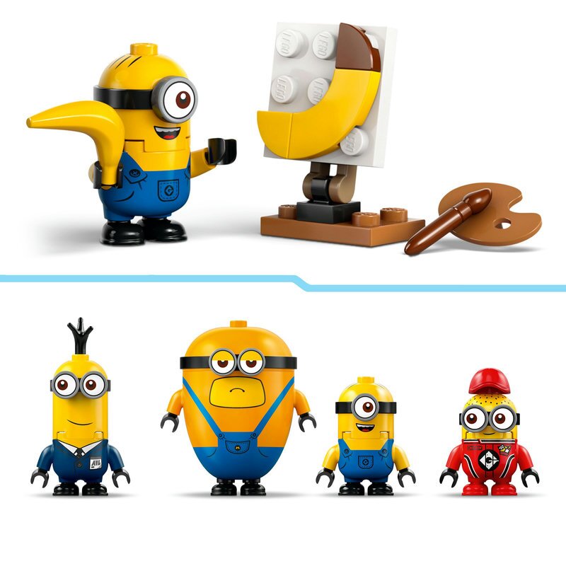 LEGO Minions und das Bananen Auto