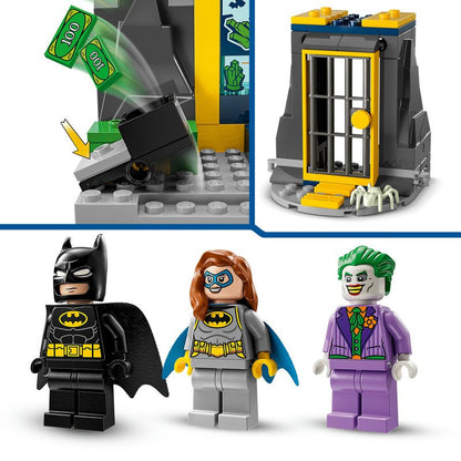 LEGO DC Bathöhle mit Batman Batgirl und Joker