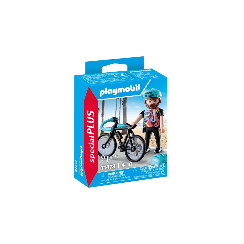 Playmobil Figuren Rennradfahrer Paul