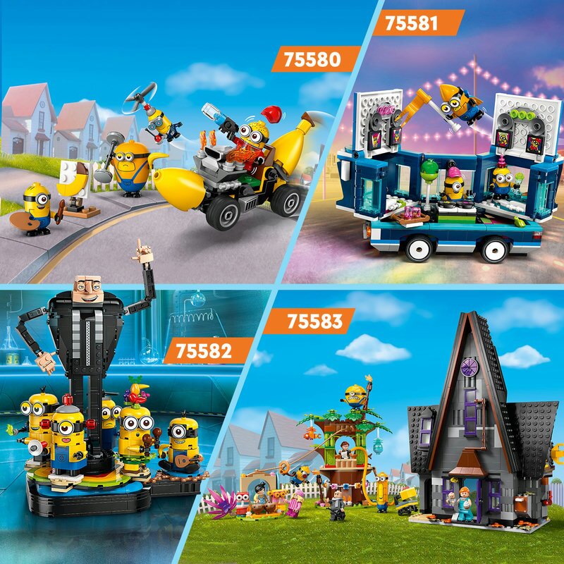 LEGO Minions Gru und die Minions aus LEGO® Steinen