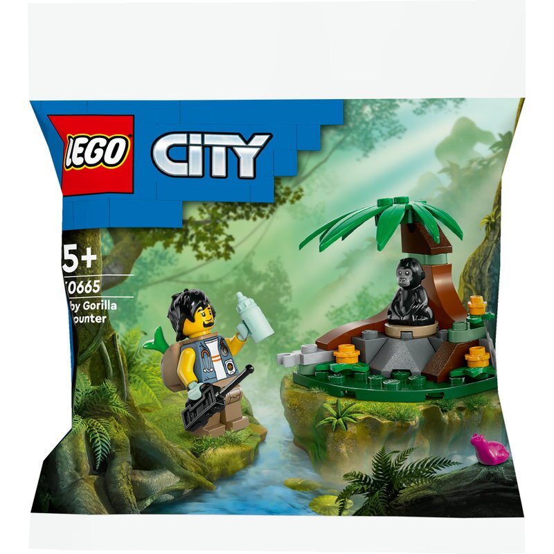 LEGO City Polybag Dschungelforscher mit Baby-Gorilla