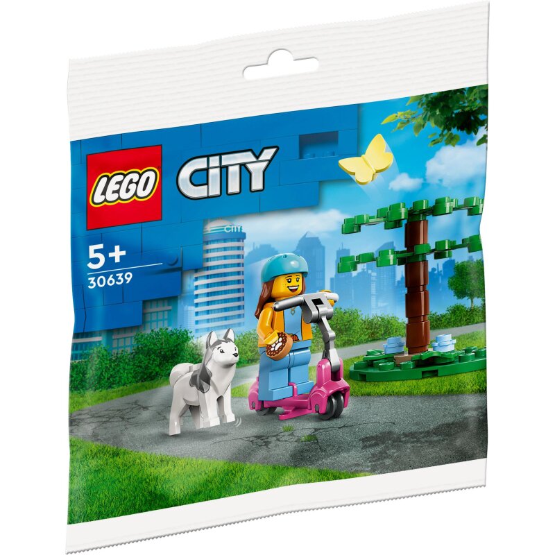 LEGO City Hundepark und Roller Polybag