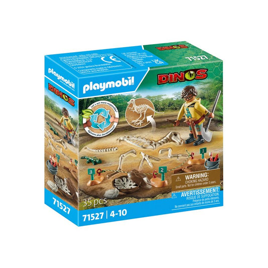 Playmobil Dinos Ausgrabungsstätte mit Dino-Skelett