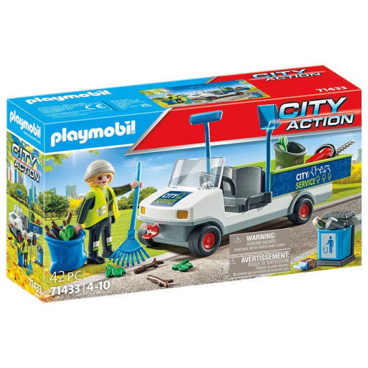 Playmobil City Action Stadtreinigung mit E-Fahrzeug