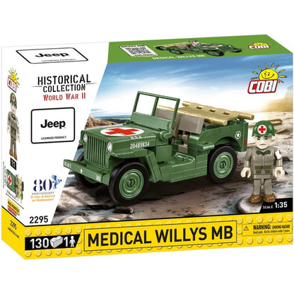 COBI Historical Collection WWII Medical Willys MB