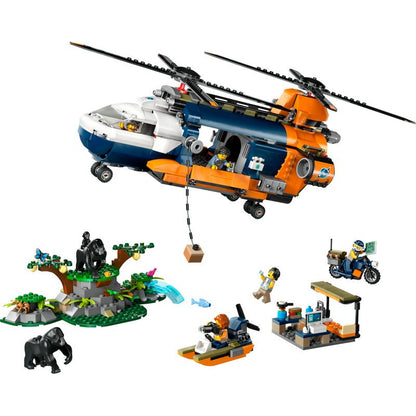 LEGO City Dschungelforscher-Hubschrauber