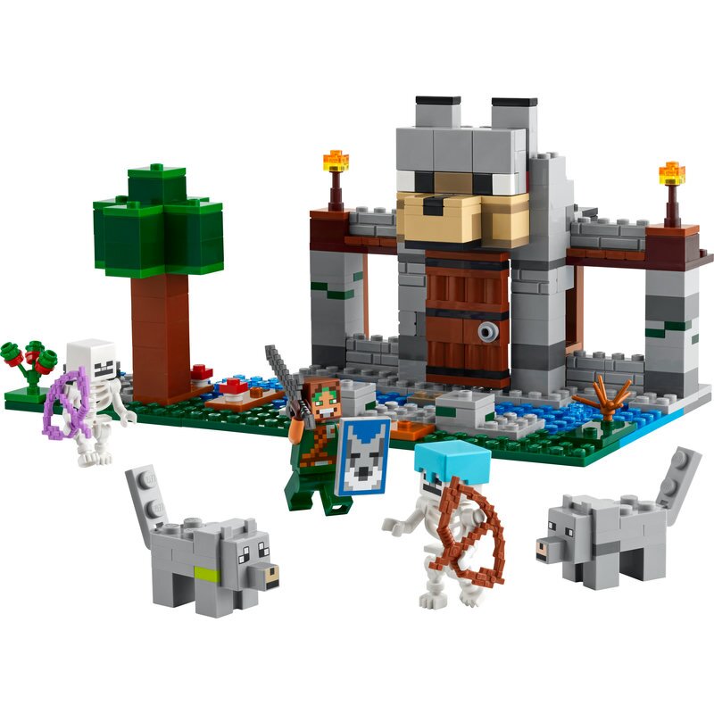 LEGO Minecraft Die Wolfsfestung